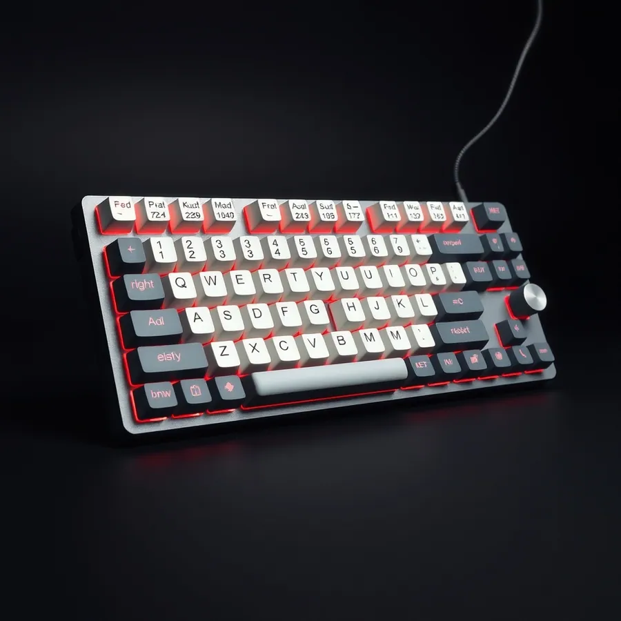 Keychron Q1 Pro QMK/VIA Wireless Custom Mechanical Keyboard – K Pro Red, Shell White