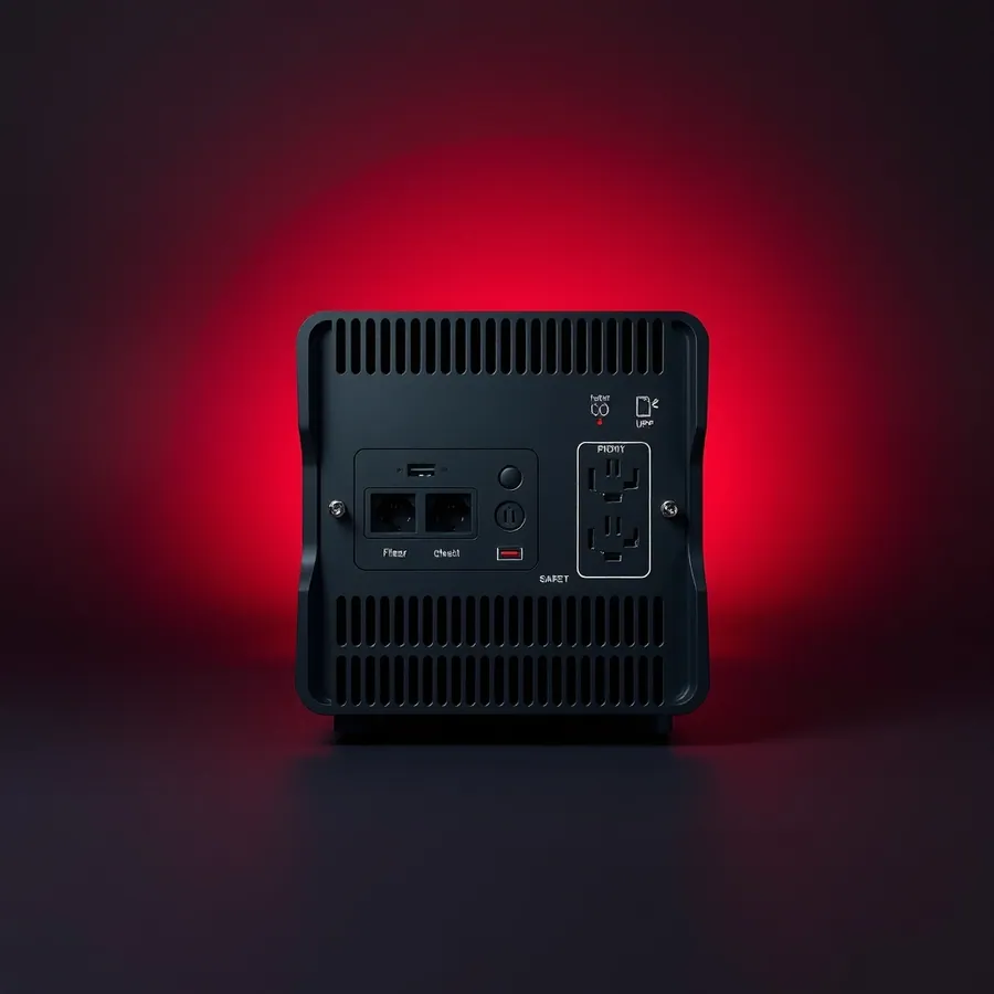CyberPower Value Pro VP1000ELCD 1000VA/550W Line-Interactive UPS view 2
